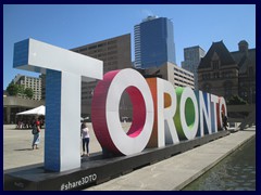 Toronto sign, Nathan Phillips Square 03  - built for the 2015 Pan American Games